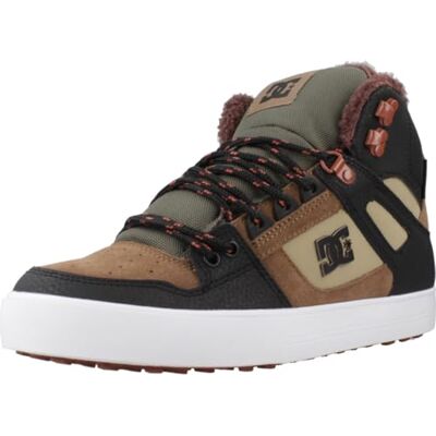 DC Shoes - DC Pure High Top WC WNT - marron - vert - Chaussures - Publicité DC Shoes - DC Pure High Top WC WNT - marron - vert - Chaussures - Publicité