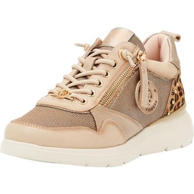 Carmela Femme Sneakers, Beige, 36 EU - Publicité Carmela Femme Sneakers, Beige, 36 EU - Publicité