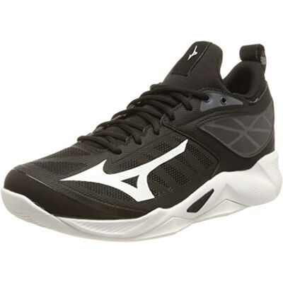 Mizuno Baskets Wave Dimension pour Homme, Noir et Blanc ébène., 43 EU - Publicité Mizuno Baskets Wave Dimension pour Homme, Noir et Blanc ébène., 43 EU - Publicité
