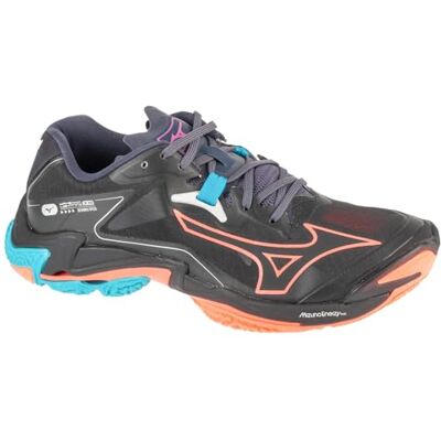 Mizuno Chaussures de Volleyball Unisexes, Noir, 46.5 EU - Publicité Mizuno Chaussures de Volleyball Unisexes, Noir, 46.5 EU - Publicité