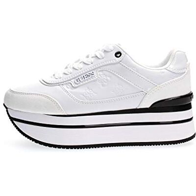 Guess Hansin/Active Lady/L, Baskets pour Femme, Blanc, 41 EU - Publicité Guess Hansin/Active Lady/L, Baskets pour Femme, Blanc, 41 EU - Publicité
