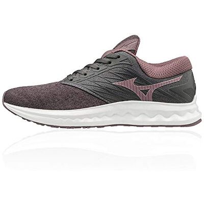 Mizuno Femme Wave Polaris Chaussures de Running, Gris Excalibur Lilas Fiery Coral 67, 38.5 EU - Publicité Mizuno Femme Wave Polaris Chaussures de Running, Gris Excalibur Lilas Fiery Coral 67, 38.5 EU - Publicité