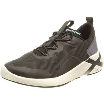 Geox Garçon J Playkix Boy A Sneakers, Black, 34 EU - Publicité Geox Garçon J Playkix Boy A Sneakers, Black, 34 EU - Publicité