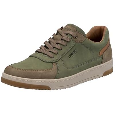 RIEKER Homme Baskets Khaki-Marron - Baskets - Publicité RIEKER Homme Baskets Khaki-Marron - Baskets - Publicité