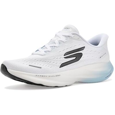 Skechers Homme Skx Aero Spark Si Slip-In ENTRAINEUSE, White Textile/Lt.blue Trim, 44 EU - Publicité Skechers Homme Skx Aero Spark Si Slip-In ENTRAINEUSE, White Textile/Lt.blue Trim, 44 EU - Publicité