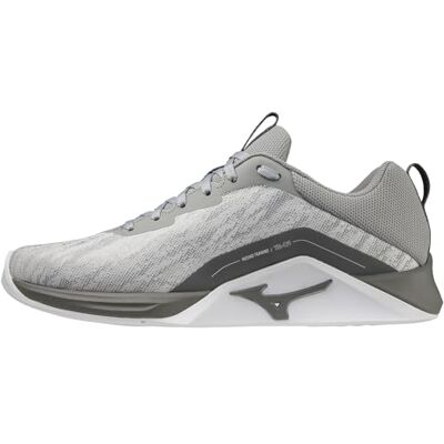 Mizuno Chaussures Cross Trainer Ts-01 pour homme, Gris/blanc., 7.5 - Publicité Mizuno Chaussures Cross Trainer Ts-01 pour homme, Gris/blanc., 7.5 - Publicité