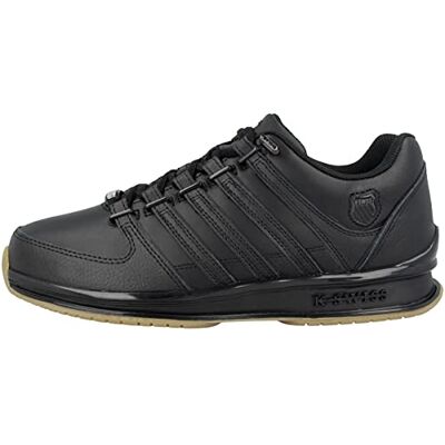 K-Swiss Rinzler Baskets pour homme, Noir/gomme 45 EU - Publicité K-Swiss Rinzler Baskets pour homme, Noir/gomme 45 EU - Publicité