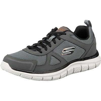 Skechers Homme 52631-ccbk_43 chaussures de sport, Gris, 43 EU - Publicité Skechers Homme 52631-ccbk_43 chaussures de sport, Gris, 43 EU - Publicité