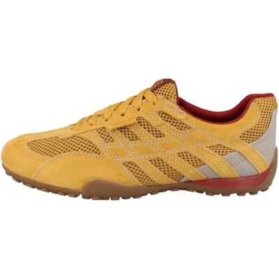 Geox Homme U Snake Original A Basket, Ochre, 42 EU - Publicité Geox Homme U Snake Original A Basket, Ochre, 42 EU - Publicité