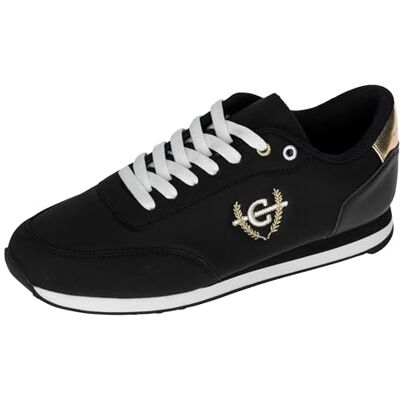 Kerbl Covalliero Baskets pour Femme, Noir/Or, 37 EU - Publicité Kerbl Covalliero Baskets pour Femme, Noir/Or, 37 EU - Publicité