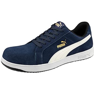 PUMA Safety Iconic Suede Low S1PL ESD FO HRO SR Unisexe Chaussures de sécurité antidérapantes sans métal Capuchon en fibre de verre, - Publicité PUMA Safety Iconic Suede Low S1PL ESD FO HRO SR Unisexe Chaussures de sécurité antidérapantes sans métal Capuchon en fibre de verre, - Publicité