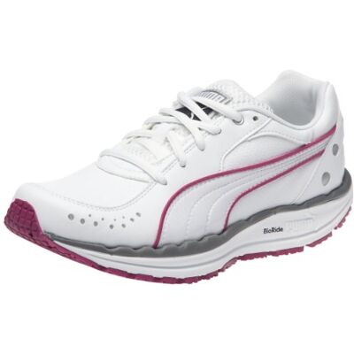 Puma , Chaussures Multisport Femme Blanc/Gris/Rose, 39 EU - Publicité Puma , Chaussures Multisport Femme Blanc/Gris/Rose, 39 EU - Publicité