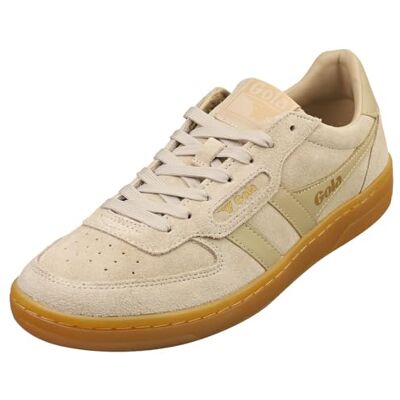 Baskets Gola GOLA HAWK SUEDE 86 Beige Femme Beige - Publicité Baskets Gola GOLA HAWK SUEDE 86 Beige Femme Beige - Publicité