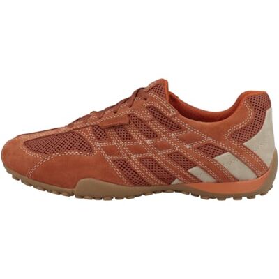 Geox Homme U Snake Original A Basket, Brick, 44 EU - Publicité Geox Homme U Snake Original A Basket, Brick, 44 EU - Publicité