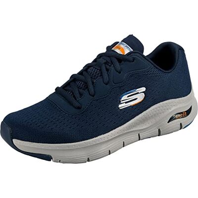 Skechers Homme Arch Fit Sneaker, Marine, 44 EU - Publicité Skechers Homme Arch Fit Sneaker, Marine, 44 EU - Publicité