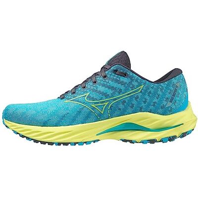 Mizuno Wave Inspire 19 Running Homme, Jblue Bolt2neon Lumineux, 40 EU - Publicité Mizuno Wave Inspire 19 Running Homme, Jblue Bolt2neon Lumineux, 40 EU - Publicité
