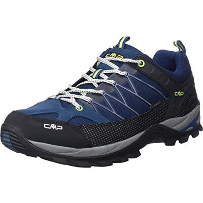 CMP Man Rigel Low Trekking Shoe WP Homme Chaussures de randonnée, Bleu Foncé Gris Cosmo Plutone, 49 EU - Publicité CMP Man Rigel Low Trekking Shoe WP Homme Chaussures de randonnée, Bleu Foncé Gris Cosmo Plutone, 49 EU - Publicité