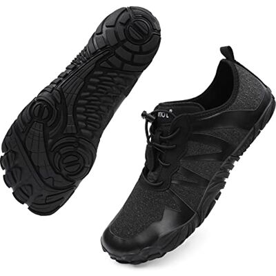 riemot Mixte Chaussures Aquatiques Unisexes Pieds Nus pour l'extérieur, Noir, 44 EU - Publicité riemot Mixte Chaussures Aquatiques Unisexes Pieds Nus pour l'extérieur, Noir, 44 EU - Publicité