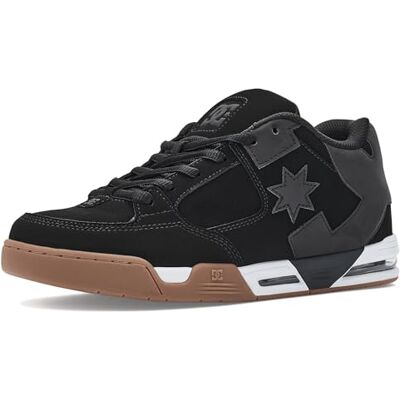 DCShoe Shoes DC Command Chaussures en Cuir Homme 43 Noir. Publicité DCShoe Shoes DC Command Chaussures en Cuir Homme 43 Noir. Publicité