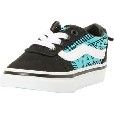 Vans Garçon Unisex Kinder Ward Slip-on Basket, Glow Neon Blue/Black, 22.5 EU - Publicité Vans Garçon Unisex Kinder Ward Slip-on Basket, Glow Neon Blue/Black, 22.5 EU - Publicité