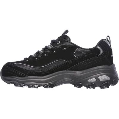 Skechers D'Lites Biggest Fan Baskets Femme, Noir, 37.5 EU - Publicité Skechers D'Lites Biggest Fan Baskets Femme, Noir, 37.5 EU - Publicité