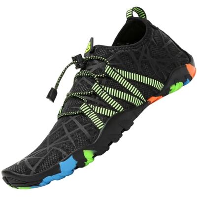 SAGUARO Chaussures Aquatiques Homme Femme Chaussure d'eau Respirant Chaussures de Plage Séchage Rapide Chaussures Mer pour Plongée Nautiques Baignade Riviere,GR.35-48 EU - Publicité SAGUARO Chaussures Aquatiques Homme Femme Chaussure d'eau Respirant Chaussures de Plage Séchage Rapide Chaussures Mer pour Plongée Nautiques Baignade Riviere,GR.35-48 EU - Publicité