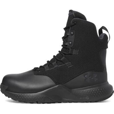 Under Armour Bottes militaires et tactiques Micro G Stellar Protect pour homme, (001) Noir/Noir/Anthracite, 45 EU - Publicité Under Armour Bottes militaires et tactiques Micro G Stellar Protect pour homme, (001) Noir/Noir/Anthracite, 45 EU - Publicité