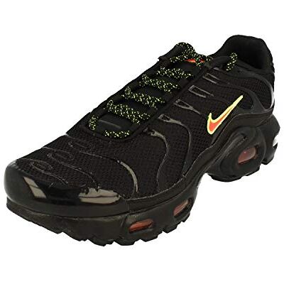 Nike Air Max Plus GS Running Trainers CU1718 Sneakers Chaussures (UK 5.5 us 6Y EU 38.5, Black Volt Hyper Crimson 001) - Publicité Nike Air Max Plus GS Running Trainers CU1718 Sneakers Chaussures (UK 5.5 us 6Y EU 38.5, Black Volt Hyper Crimson 001) - Publicité