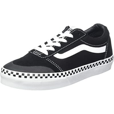 Vans Mixte Enfant Ward Dw Shoes, Checker Foxing Black, 36 EU - Publicité Vans Mixte Enfant Ward Dw Shoes, Checker Foxing Black, 36 EU - Publicité
