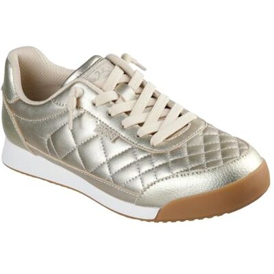 Skechers Femme Bobs Billie Wild Comfort, Gold PU, 40 EU - Publicité Skechers Femme Bobs Billie Wild Comfort, Gold PU, 40 EU - Publicité
