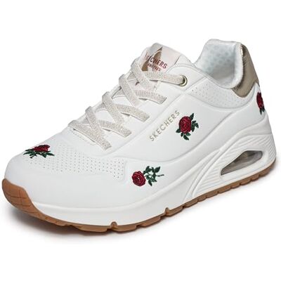 Skechers Femme Uno – Champagne & Roses, Noir/Rouge, 11 - Publicité Skechers Femme Uno – Champagne & Roses, Noir/Rouge, 11 - Publicité