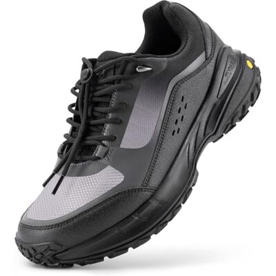 FitVille Extra Larges Chaussures Basses de Randonnée Homme Baskets de Trekking Transpirable et Antidérapantes Chaussures de Sport en Salle Homme pour Montagne Marche Gris Foncé/Noir 42 EU X-Large - Publicité FitVille Extra Larges Chaussures Basses de Randonnée Homme Baskets de Trekking Transpirable et Antidérapantes Chaussures de Sport en Salle Homme pour Montagne Marche Gris Foncé/Noir 42 EU X-Large - Publicité