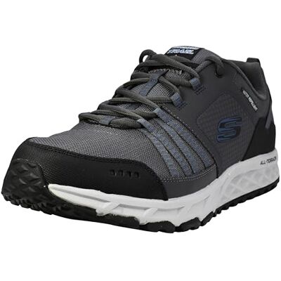 Skechers Escape Plan Baskets Homme Grey (Charcoal Blue Ccbl) 44 EU - Publicité Skechers Escape Plan Baskets Homme Grey (Charcoal Blue Ccbl) 44 EU - Publicité