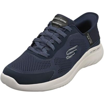 Skechers Baskets à Enfiler Bounder 2.0 Emerged pour Homme, Bleu Marine, 41.5 EU - Publicité Skechers Baskets à Enfiler Bounder 2.0 Emerged pour Homme, Bleu Marine, 41.5 EU - Publicité