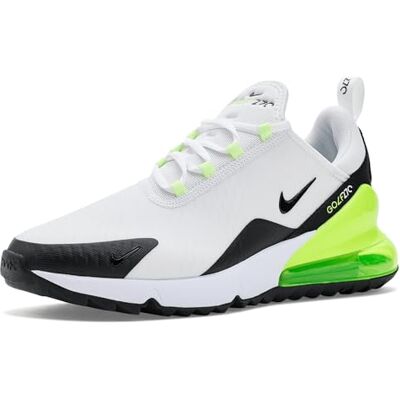 Nike Air Max 270 g Chaussures de Golf pour Homme, Multicolore (Blanco Volt Apenas Volt), 42.5 EU - Publicité Nike Air Max 270 g Chaussures de Golf pour Homme, Multicolore (Blanco Volt Apenas Volt), 42.5 EU - Publicité