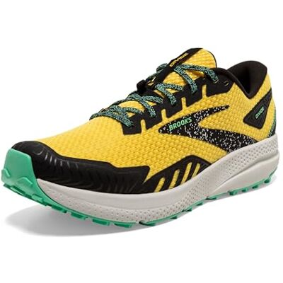 BROOKS Homme Divide 4 Sneaker, Lemon Chrome/Black/Spring Bud, 43 EU - Publicité BROOKS Homme Divide 4 Sneaker, Lemon Chrome/Black/Spring Bud, 43 EU - Publicité