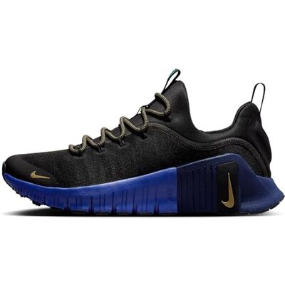 Nike Free Metcon 6 AMP Chaussures d'entraînement pour Femmes (HQ1853-001, Noir/Nuit Profonde/Bleu Vide/Lune de Cuivre) Taille 6 - Publicité Nike Free Metcon 6 AMP Chaussures d'entraînement pour Femmes (HQ1853-001, Noir/Nuit Profonde/Bleu Vide/Lune de Cuivre) Taille 6 - Publicité