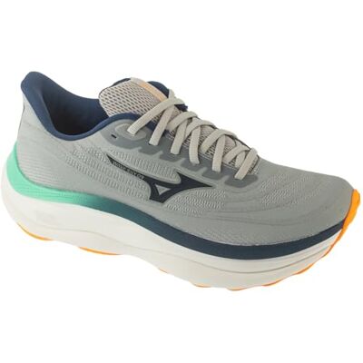 Mizuno Wave Sky 9 J1GC259010 Chaussures de Course pour Homme, Gris, Gris, 44 EU - Publicité Mizuno Wave Sky 9 J1GC259010 Chaussures de Course pour Homme, Gris, Gris, 44 EU - Publicité