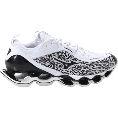 Mizuno Wave Prophecy 13.2 Chaussures de Running Neutre, Blanc et Noir, Amortissement Infinity Wave, Tige en maille respirante, blanc/noir, 41 EU - Publicité Mizuno Wave Prophecy 13.2 Chaussures de Running Neutre, Blanc et Noir, Amortissement Infinity Wave, Tige en maille respirante, blanc/noir, 41 EU - Publicité