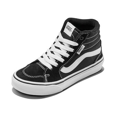 Vans Mixte enfant Filmore Hi Suede/Canvas Basket, Toile en Daim Noir et Blanc, 36 EU - Publicité Vans Mixte enfant Filmore Hi Suede/Canvas Basket, Toile en Daim Noir et Blanc, 36 EU - Publicité