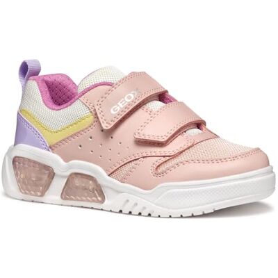 Geox Fille J Illuminus Girl A, Pink Multicolor, 34 EU - Publicité Geox Fille J Illuminus Girl A, Pink Multicolor, 34 EU - Publicité
