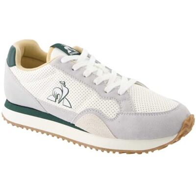 Le Coq Sportif Jet Star_2 Baskets Rétro-Running Tige Mesh Suède Cuir Véritable Semelle EVA Mousse Mémoire de Forme Taille 41 Couleur Blanc Vert Trekking - Publicité Le Coq Sportif Jet Star_2 Baskets Rétro-Running Tige Mesh Suède Cuir Véritable Semelle EVA Mousse Mémoire de Forme Taille 41 Couleur Blanc Vert Trekking - Publicité
