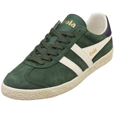 Gola Mixte Medallist Baskets, Evergreen/Off White/Plum, 40 EU - Publicité Gola Mixte Medallist Baskets, Evergreen/Off White/Plum, 40 EU - Publicité