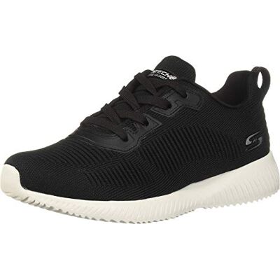 Skechers - Bobs Squad Tough 32504BLK - Noir - Shoes - Publicité Skechers - Bobs Squad Tough 32504BLK - Noir - Shoes - Publicité