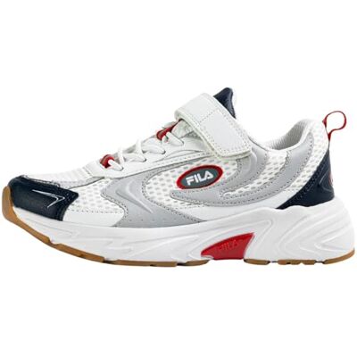 Creativ V Kids Baskets pour Enfant, Blanc/Rouge, 31 EU, White Fila Red, 31 EU - Publicité Creativ V Kids Baskets pour Enfant, Blanc/Rouge, 31 EU, White Fila Red, 31 EU - Publicité