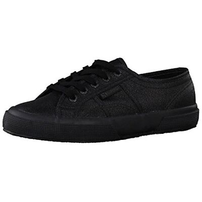Superga 2750 Lame, Sneakers Basses femme Noir Black (Total Black) 37 EU - Publicité Superga 2750 Lame, Sneakers Basses femme Noir Black (Total Black) 37 EU - Publicité