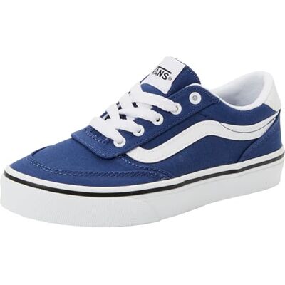 Vans Brooklyn LS Sneaker, True Navy, 2.5 UK Enfant, Bleu Marine véritable, 34 EU - Publicité Vans Brooklyn LS Sneaker, True Navy, 2.5 UK Enfant, Bleu Marine véritable, 34 EU - Publicité