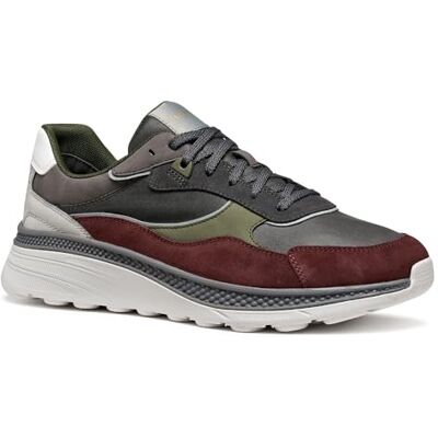 Geox U SPHERICA Actif X1 Baskets pour Homme, Rouge, 44 UE, Rouge, 44 EU - Publicité Geox U SPHERICA Actif X1 Baskets pour Homme, Rouge, 44 UE, Rouge, 44 EU - Publicité