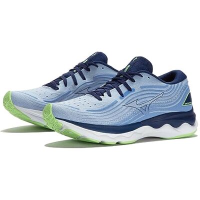 Mizuno Wave SKYRISE 4 (W), Chaussures de Course Femme, Blue Henon/Blue Depths/Techno Green, 38 EU, Blue Henon Blue Depths Techno Green, 38 EU - Publicité Mizuno Wave SKYRISE 4 (W), Chaussures de Course Femme, Blue Henon/Blue Depths/Techno Green, 38 EU, Blue Henon Blue Depths Techno Green, 38 EU - Publicité