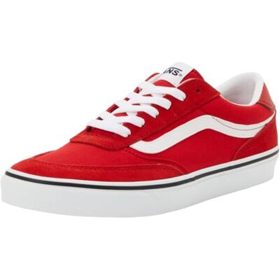 Vans Baskets Brooklyn en Daim pour Homme, Noir/Blanc, 41 EU - Publicité Vans Baskets Brooklyn en Daim pour Homme, Noir/Blanc, 41 EU - Publicité
